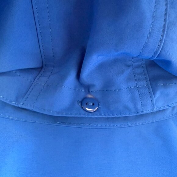 DENNIS BASSO Peacoat Plus Size 3X Blue Womens Jacket Raincoat Preppy Nautical - Picture 10 of 12